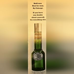 PRINT AD 1969 Faberge Brut For Men Aftershave Make Every Day Your Brut Day